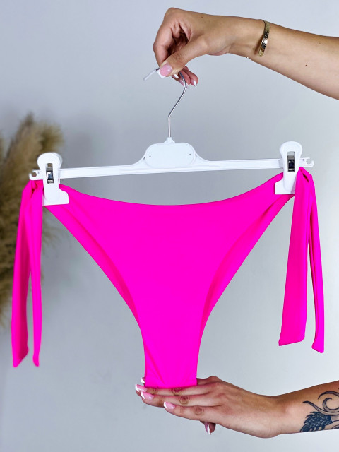 Női neon rózsaszínű bikini alsó - brazil