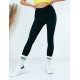 Női fekete fitness leggings 