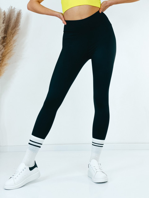 Női fekete fitness leggings 