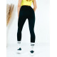 Női fekete fitness leggings 